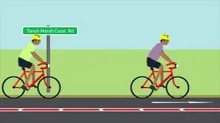 Rules and Code of Conduct when cycling along Tanah Merah Coast Road