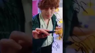 need v's autograph💜 plz subscribe my channel 😅 #bts #kpop #taehyung #shorts