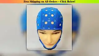 Electroencephalogram Cap Electrode Cap Rubber Sandwich Thickened New Standard EEG Transcranial