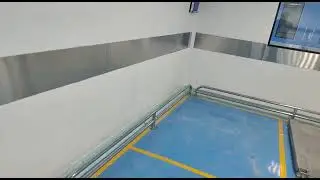 ss tablet manufacturing unit gladding Wall damage safety guard