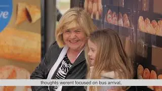 Lidl   Innovative bus stop branding