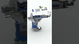 Lego Star Wars -  Resistance Bomber (3) 75188 Build Animation