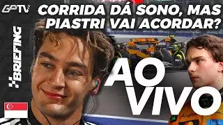 RUSSELL VENCE, VERSTAPPEN 2º e PIASTRI P*** COM NORRIS: a F1 em SINGAPURA | BRIEFING [grande premio]