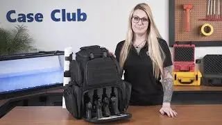 Case Club Tactical 4 Pistol Backpack - Overview