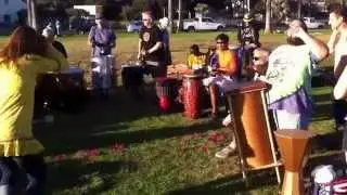 Santa Barbara Drum Circle October 25, 2014