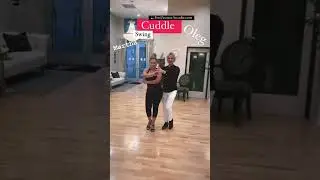 Swing cuddle step - tutorial by Oleg Astakhov - DanceWithOleg.com #olegastakhov #swing