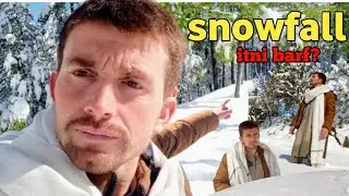 Snowfall Ka Khofnaak Aur Khoobsurat Manzar | Barf Ki Gehrai | Winter Vlog