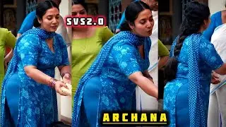 Mallu Archana Lights Up Serial Television With Her Charm #archana