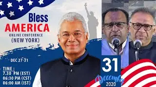 BLESS AMERICA ONLINE CONFERENCE || POWERVISION TV USA PRESENTS || 31.12.2020 || DAY #05
