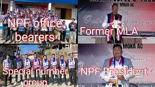 48 Moka A/C NPF Office bearers installation and Oath taking Ceremony at Angphang  on 17th Jan/26.