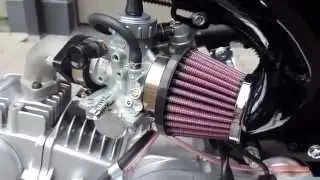Original Jincheng 125 cc Dax with Mikuni VM26 and K&N airfilter