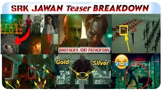 Jawan Prevue Teaser Breakdown | King Sharukh Khan | Atlee | Deepika | Vijay Sethupathi |