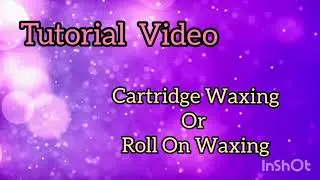 Easy way of Waxing / Roll on Wax / Rica Cartridge Wax /Unwanted Hair Removal