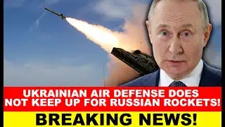 2 minutes ago! Ukrainian air defense missile systems do not have time to intercept Russian missiles!