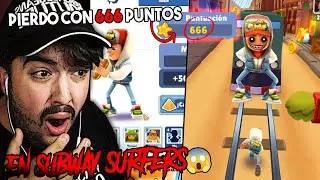 ¿Qué PASA si pierdo con 666 puntos en la APP de SUBWAY SURFERS? 😨