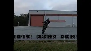 Triumph Street Triple 675 R stunt practice