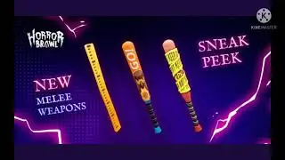 NEW MELEE WEAPONS IN HORROR BRAWL| SNEAK PEEK...