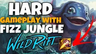FIZZ WILF RIFT JUNGLE HARD GAMEPLAY | Best build and runes FOR fizz JUNGLE | DIAMOND RANK