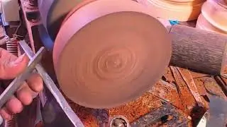 The Very Attractive of Palm Wood Turning#The Palm Wooden Bowl#The Palm Wood Turning Ideas. 