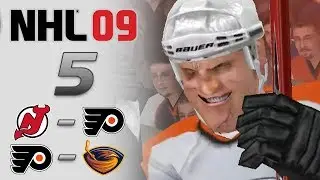 NHL 09 [КАРЬЕРА] #5 | МУДИЛА СНОВА НА ЛЬДУ