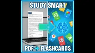 Students Must Know This AI Trick for Exams. PDF ➜ Flashcards with free AI tools(with prompts)