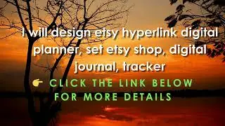 Etsy Digital Planner Review 📘 Hyperlink Planners, Shop Setup & Digital Journals