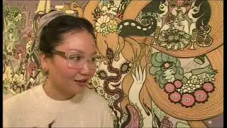 (2019/10 - BBC 1 - UK) BBC News Report - Junko Mizuno Exhibition University of Cumbria