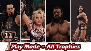 WWE 2K25 (PS5) &ndash; Play Mode (All Trophies)