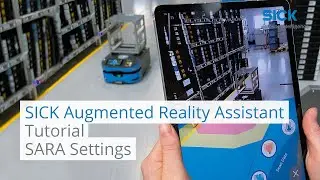 Tutorial SICK Augmented Reality Assistant: SARA Settings
