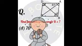 #shorts , Question number 1, parallelogram  | #quiz_time  | #math_quiz | by prateek sir |#maths #ssc