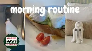 Morning Routine on a Cruise | Vlogmas 2022 Day 21