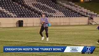 Creighton hosts flag football game between students and public safety staff