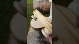 Wood Cake Plate, Birch Cake Smash Stand, Handmade, made by wirgintacreations.com
