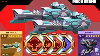 EM Rifle 12 - Double Godlike + Monster Kill + Nemesis | Mech Arena