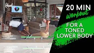 20 MINUTES - FOR A TONED LOWER BODY | 5 Colour Fitness | Season 4