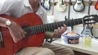 Test Guitar Classic Masaru Matano Class 400