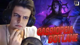 CASSIOPEIA na BOTLANE tem DPS pra competir com os atiradores? 🐍