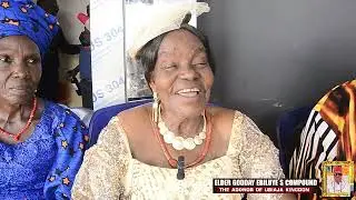 ELDER GODDAY (The Adonor of Ubiaja Kingdom) Celebration