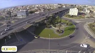 Exodos.com.cy | Mesa Geitonia Roundabout, Limassol (Time Lapse Video)