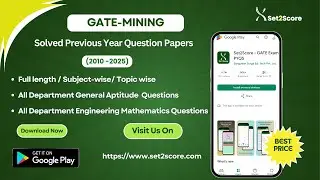 GATE Mining Engineering Previous Year Solved Papers (pyqs)(2010-2025)#gate #Mining #gate2026