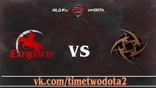 Team Empire vs NiP (bo1) (Ru) | jD MLG Pro League Season 1 (12.04.2015) Dota 2