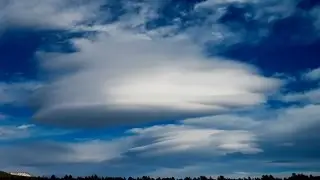 Timelapse Footage Of Lenticular Clouds