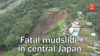 Mudslide in central Japan kills at least 4