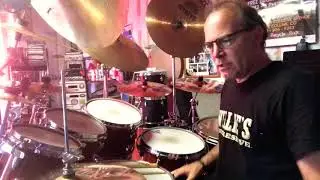 Don Stahl with Eames Drums Noble & Cooley and Sabian Cymbals