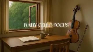 Rainy 🌧️ Cello Focus 🎻 &ndash; Calm Study Ambience for Deep Work 🍵 | Relaxing Rain Sounds | MELLIFY |