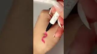 Colourpop BFF liquid eyeliner - ducky  #eyeliner #tutorial #pink #pinkeyeliner #makeup
