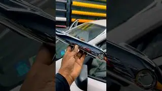 Chrome line door wiser and handle chrome #trending #modified #modification #scorpio #youtube #cars ￼