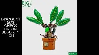 NEW 76433 Magical Biological Toys Innovative Mandrake Plant Building Blocks Model Bricks Magic Model
