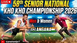 🔴 58th Senior National Kho Kho Championship 2025 #khokho