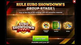 🚨DO NOT MISS these REWARDS🚨 - EURO SHOWDOWN👑 GROUP STAGE 1 + 2100 BOOTS !! Soccer Stars